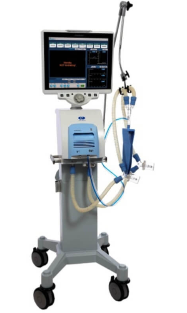 SISTEMA DE VENTILADORES. Indicado para proporcionar soporte respiratorio, monitorización y tratamiento pediátricos y adultos. El sistema de ventilación consta de: Interfaz de usuario: permite ajustar los regímenes de ventilación, mostrar datos e indicar alarmas. Unidad de paciente: permite mezclar los gases y controlar el suministro de gas. Circuito del paciente: permite suministrar e intercambiar gases. Pantalla interconstruida: Tipo LCD, TFT-LCD o TFT o LED. A color. Tamaño mínimo de 10" (25 cm) o mayor Configurable por el usuario. Características generales: Mezclador de aire-oxígeno interno. Monitoreo FiO2 interno o integrado. Sensor de flujo reusable. Con sistema de compensación de fugas. Humidificador servocontrolado para uso con calentador de tubo sencillo o dual; con sensor de temperatura sencillo o dual de soporte al ventilador. Todo el sistema en idioma español. Teclado sensible al tacto o de membrana; o perilla selectora para el ajuste de los valores de todos los parámetros de control. Control de parámetros de: Volumen Corriente que cubra el rango de 20 a 2000 ml. Flujo Inspiratorio o flujo adaptativo que cubra el rango de 0 a 240 l/min. Presión Inspiratoria que cubra el rango de 5 a 60 cmH2O. Frecuencia Respiratoria que cubra el rango de 4 a 150 respiraciones por minuto. Tiempo Inspiratorio que cubra el rango de 0.1 a 5 segundos. FiO2 que cubra el rango de 21 a 100 %. PEEP/CPAP que cubra el rango de 0 a 50 cmH2O. Presión Soporte (PSV), Presión Asistida o ASB que cubra el rango de 0 a 99 cmH2O. Con opción meseta inspiratoria, de Plateu o pausa inspiratoria. Con opción de pausa espiratoria de 0 a 1.5 segundos o mayor. Con opción a respiración manual. Salida para nebulizador o nebulizador sincrónico, ultrasónico o eléctrico. Mecanismo de disparo o trigger por flujo y/o por presión. Sensibilidad espiratoria o terminación de la fase inspiratoria. Bias flow, flujo base, continuo o CPAP. Ajuste de rampa de presión, rise time, retardo inspiratorio, rampa, o incremento de la pendiente de presión. Modos ventilatorios: Ventilación Asisto Controlada y SIMV controlada por volumen. Ventilación Asisto Controlada y SIMV controlada por presión. Presión Soporte (PSV) o Presión Asistida. BiVent/APRV, CPAP o Espontáneo con línea de base elevada. Respaldo en caso de Apnea de acuerdo al modo ventilatorio, por volumen o presión. Ventilación No Invasiva. Terapia de Alto Flujo Parámetros monitorizados: Presión inspiratoria pico o máxima. Presión media en vías aéreas. Presión de meseta o Plateau. PEEP. Frecuencia respiratoria. Volumen minuto. Relación I:E. Volumen corriente expirado. FiO2. Indicador de horas de uso. Indicador de batería de respaldo en uso. Cálculo de distensibilidad o compliance. Cálculo de la resistencia. Despliegue de al menos 2 de las 3 curvas de ventilación de forma simultánea: Volumen-Tiempo; Flujo-Tiempo; Presión- Tiempo. Despliegue de al menos 2 lazos o loops. Capacidad de almacenar eventos relacionados con los parámetros ventilatorios seleccionados y tendencias al menos de 24 horas. Medición de AutoPEEP o PEEPTOTAL. Presión de impulso. Alarmas: Audibles y visuales, ambas priorizadas en tres niveles. Presión inspiratoria alta y baja. PEEP bajo o desconexión del paciente. Apnea. Volumen minuto y/o corriente (alto y bajo). Frecuencia respiratoria alta. FiO2 alta y baja. Baja presión del suministro de gases. Falta de alimentación eléctrica. Batería baja. Ventilador inoperante o falla del ventilador. Silencio de alarma. Accesorios Incluidos: Brazo soporte para circuito de paciente. Base rodable para el equipo con sistema de freno en al menos dos ruedas. Batería de respaldo interna, con duración de 60 minutos de respaldo como mínimo. Mangueras para suministro de gas de acuerdo al código americano de colores: O2 - verde, aire - amarillo; pudiendo se aire y oxígeno o sólo oxígeno, según marca y modelo. Reguladores de presión integrados para el suministro de gases. Dos circuitos de paciente adulto reusables libres de látex (incluye adaptadores, conectores y trampas de agua) o diez circuitos desechables libres de látex. Tres mascarillas reusables o desechables libres de látex de tamaños grande, mediano y chico, una de cada tamaño. Con arnés o sujetador. Dos cámaras de humidificación reusables o diez desechables adulto/pediátrica.